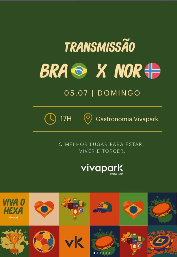 Brasil X Noruega - Vivapark