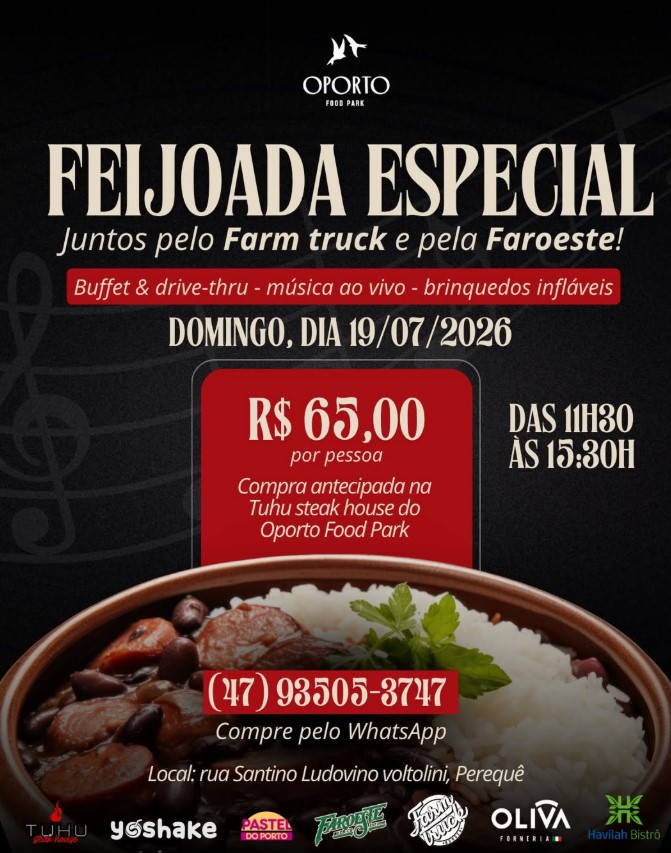 Evento: Feijoada Epecial - Oporto