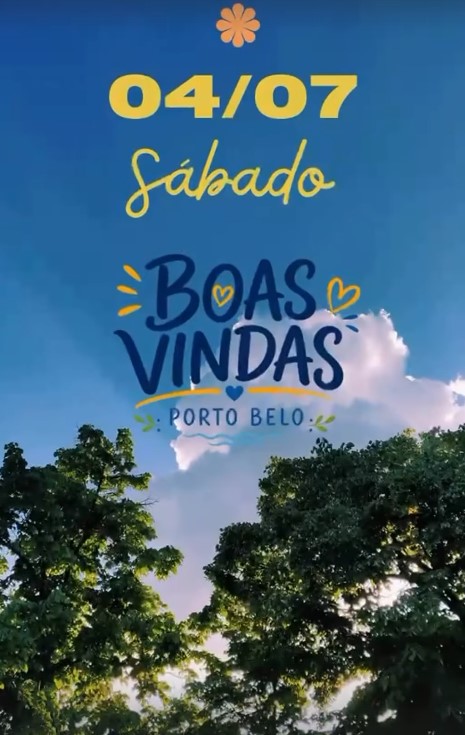 Boas Vindas Porto Belo